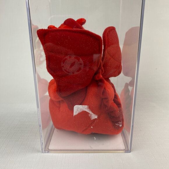 Ty Beanie Baby Y DDRAIG GOCH Red Dragon UK EXCLUSIVE! MWMT Beckys TRUE BLUE Auth - Picture 7 of 13